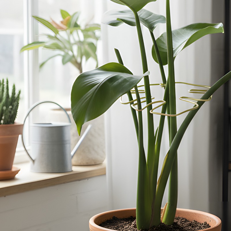 10/1 szt. Regulowane metalowe  – Variegated Monstera Node recenzja i cena