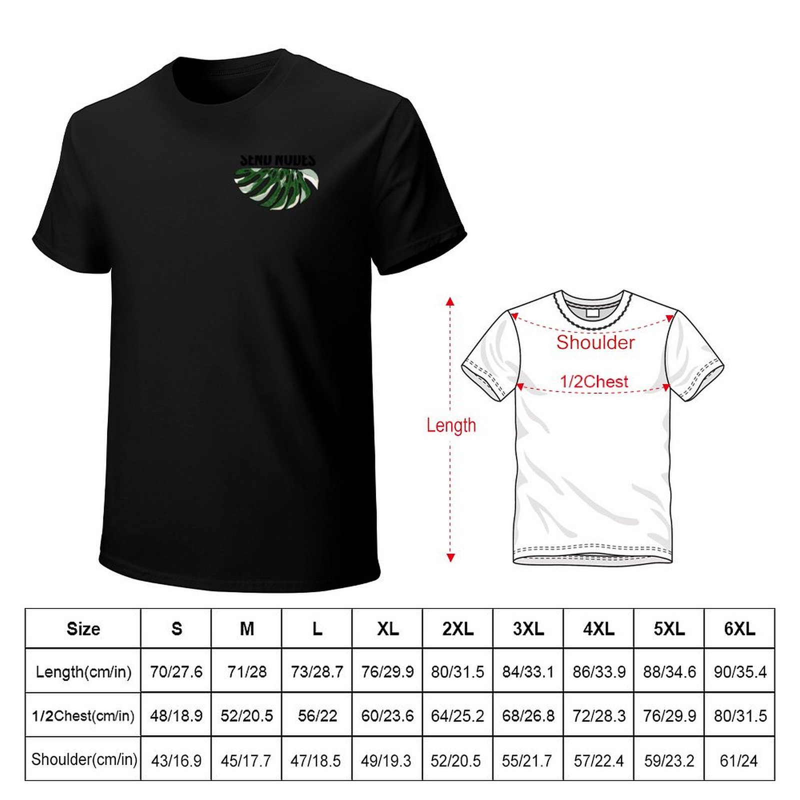 Send Nodes - Koszulka z motywe – Variegated Monstera Node recenzja i cena