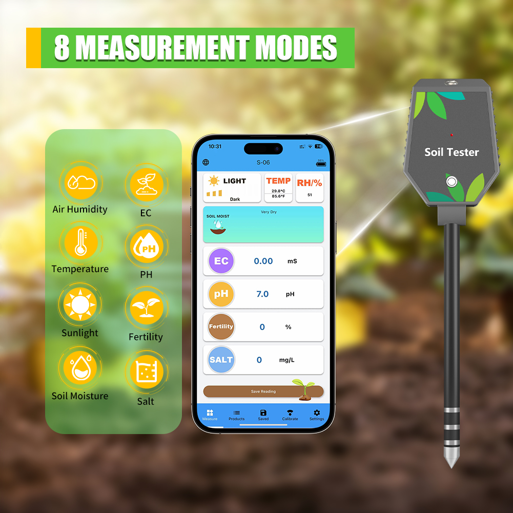Yieryi 8 w 1 inteligentny test – Plant Parent App recenzja i cena