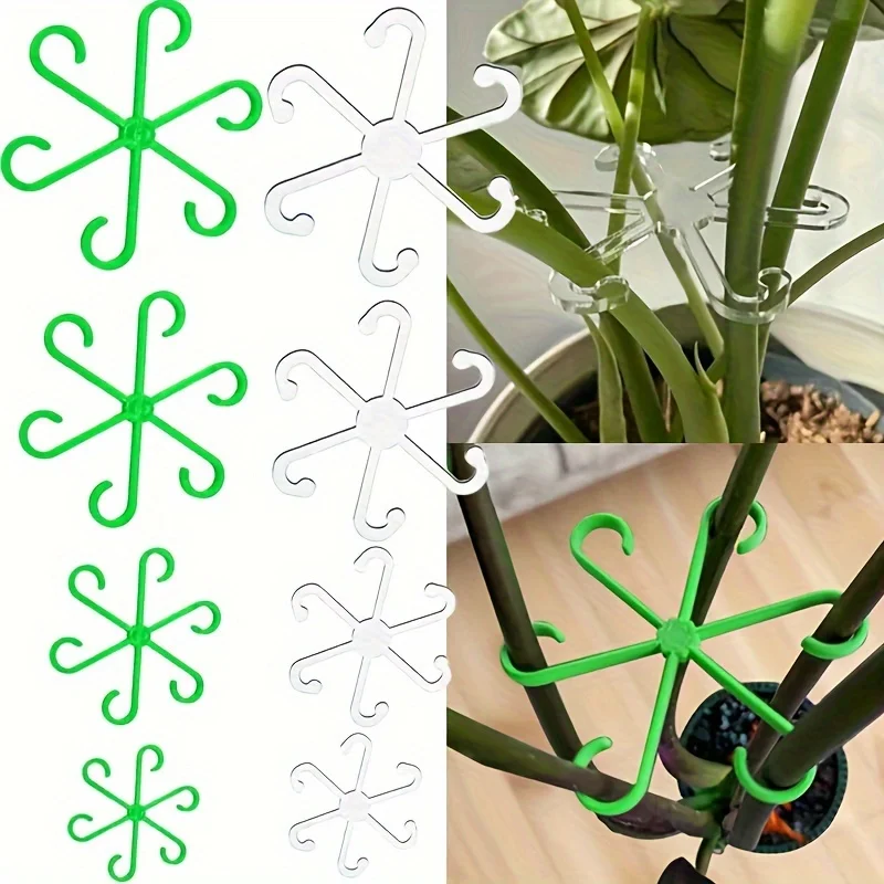4 szt. Klipsy do podtrzymywani – Variegated Monstera Node recenzja i cena